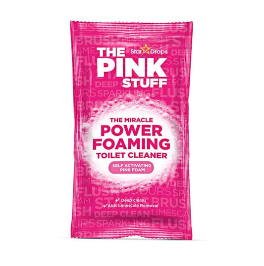 The Pink Stuff | Zázračný penivý prášok na toaletu | Čistiaci prášok na toaletu | 1 x 100 gramov