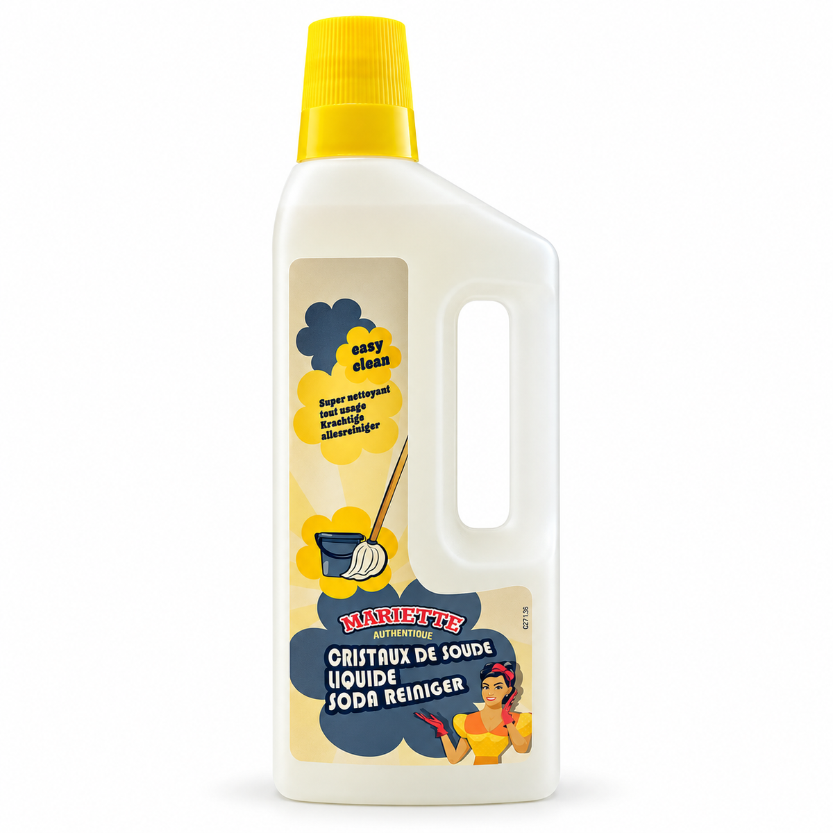 Mariette Nettoyant Soda Authentique 750ml – Cristaux de soude liquides