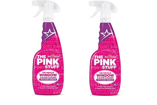 Stardrops The Pink Stuff Detergent de Sticlă - 2-pachet - 2 x 750ml
